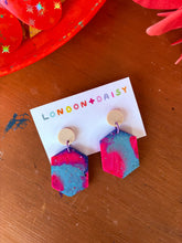 Load image into Gallery viewer, Neon Dreams Large Dangle Earring