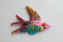 Load image into Gallery viewer, Daisy's Rainbow-Colourful Resin Bird