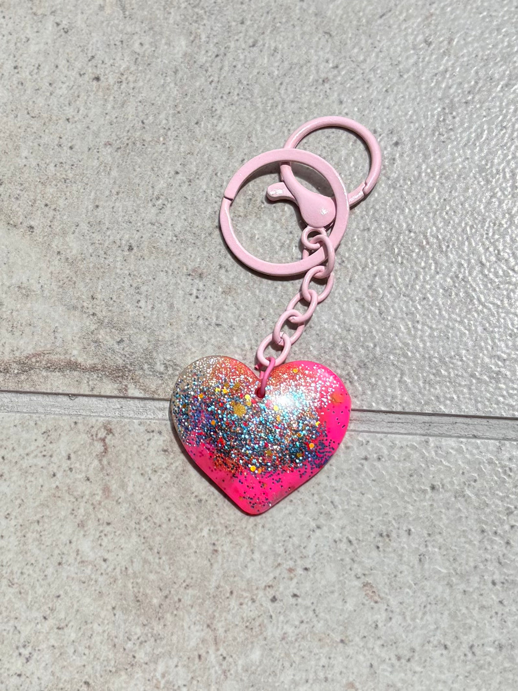 Pink keychain