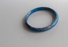 Load image into Gallery viewer, Bluebelle- Sparkly Resin Bangle
