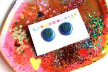 Load image into Gallery viewer, Bluey Sparkly Resin Studs Medium
