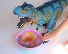 Load image into Gallery viewer, Daisy&#39;s Green Dino Bowl- Colourful Resin Bowl
