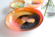 Load image into Gallery viewer, Glitter Galaxy Large Handmade Resin Bowl
