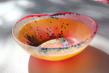 Load image into Gallery viewer, Daisy&#39;s Pink &amp; Peach Dino Bowl- Colourful Resin Bowl
