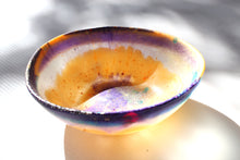Load image into Gallery viewer, Daisy&#39;s Peach &amp; Purple Dino Bowl- Colourful Resin Bowl
