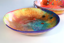 Load image into Gallery viewer, Rainbow Galaxy Large Handmade Resin Bowl
